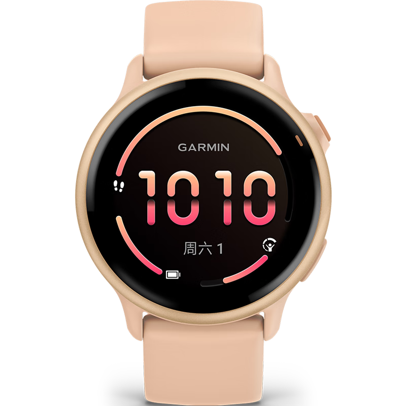 GARMIN Active6 Dawn Pink Heart Rate Sleep Running Fashion Sports Smartwatch Birthday Gift