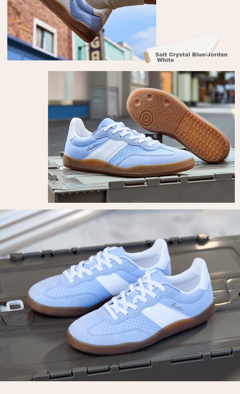 QIAODAN Women's Skateboard Shoes, T-Toe Shoes, Wave Thin-Soled Training Shoes, Sports Skateboard Shoes, Classic Couple Dopamine Outfit 16