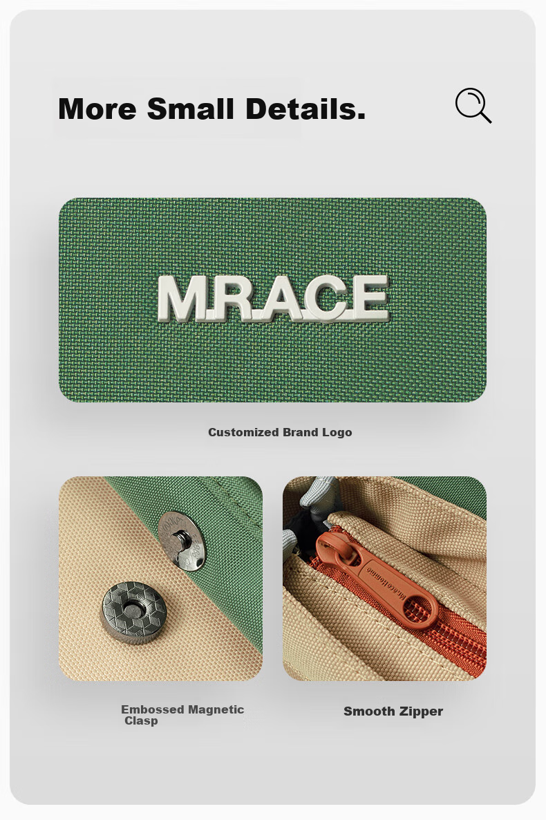 Mr.ace Homme Lightweight Casual Shoulder Bag, Versatile Crossbody Bag for Outdoor Use, Commuter Canvas Saddle Bag for Women And Men, Mountain Gree 6