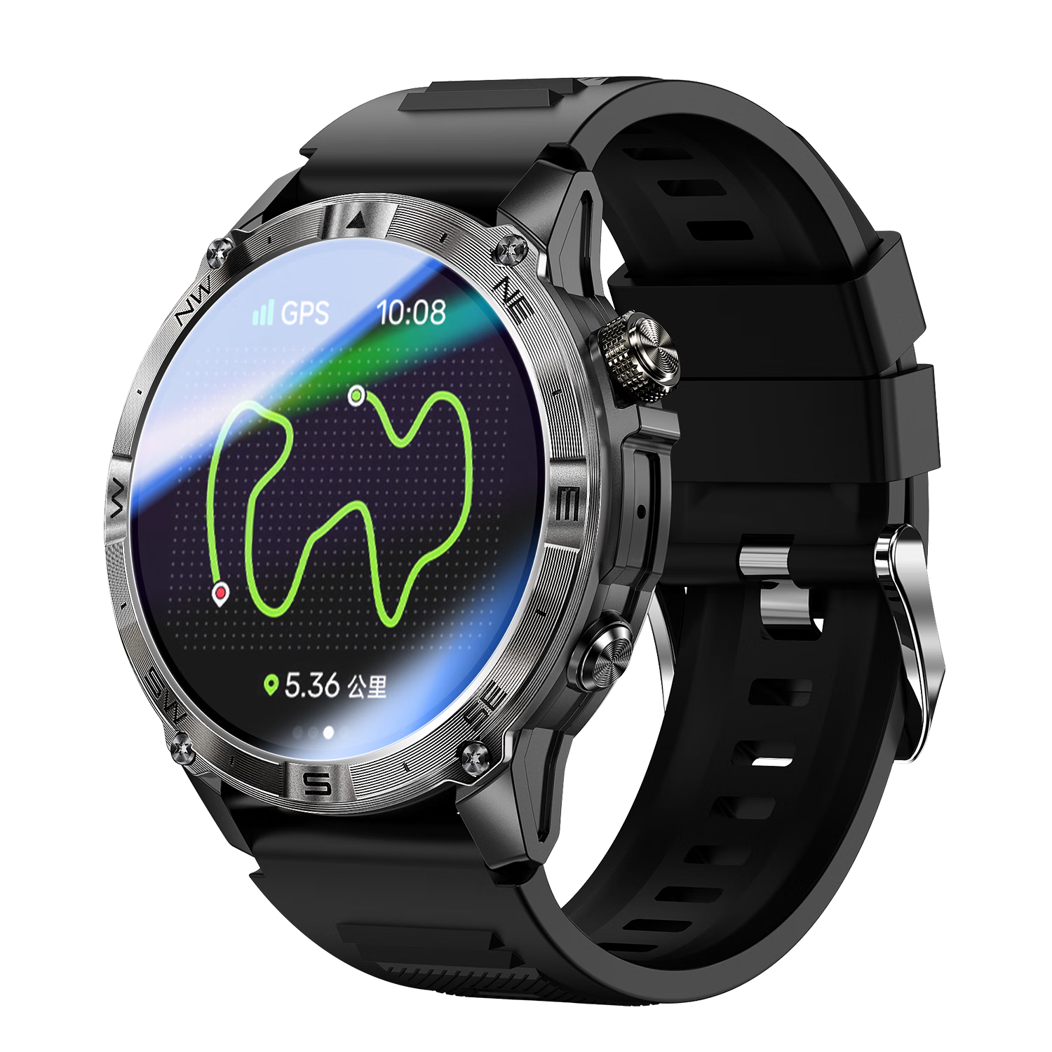 AELVO Intelligent Beidou GPS Positioning Professional Sports Watch, Speed Running Dedicated Heart Rate Bracelet for Men, Official Flagship