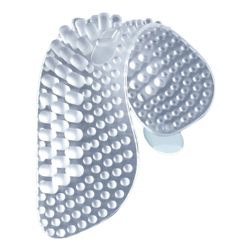 IQGD 3 Pairs of Heel Grips, Silicone Anti-Friction Foot Pads for Women And Men's Shoes, Size Reduction, Transparent Thickened Version 6mm (Shrinkage)