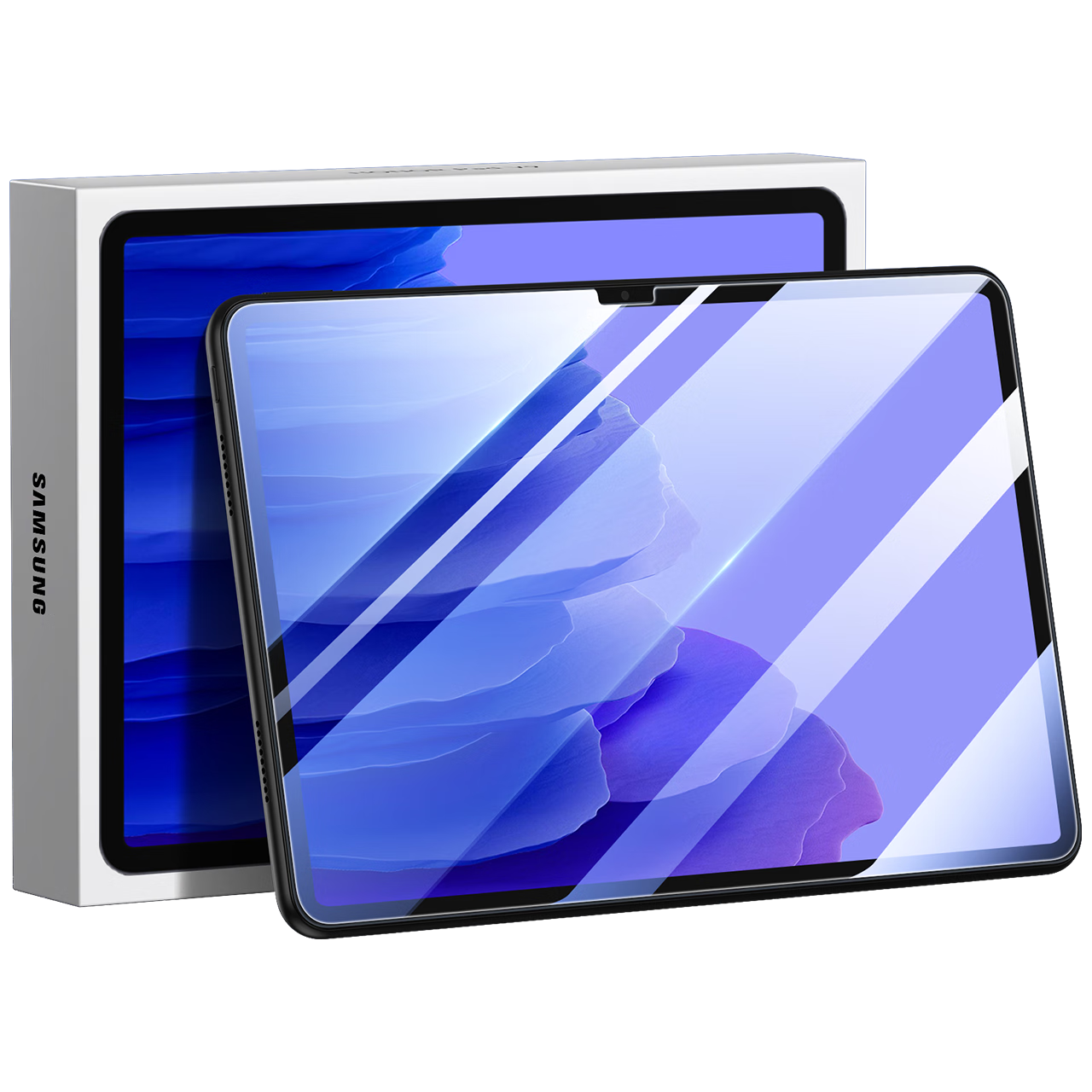 BIAZE Tempered Glass Screen Protector for Samsung Galaxy Tab A7 10.4-Inch Tablet, High Definition Clear Protective Film PM151