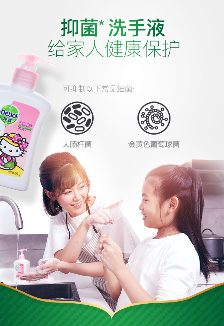 滴露dettol健康抑菌洗手液 250g