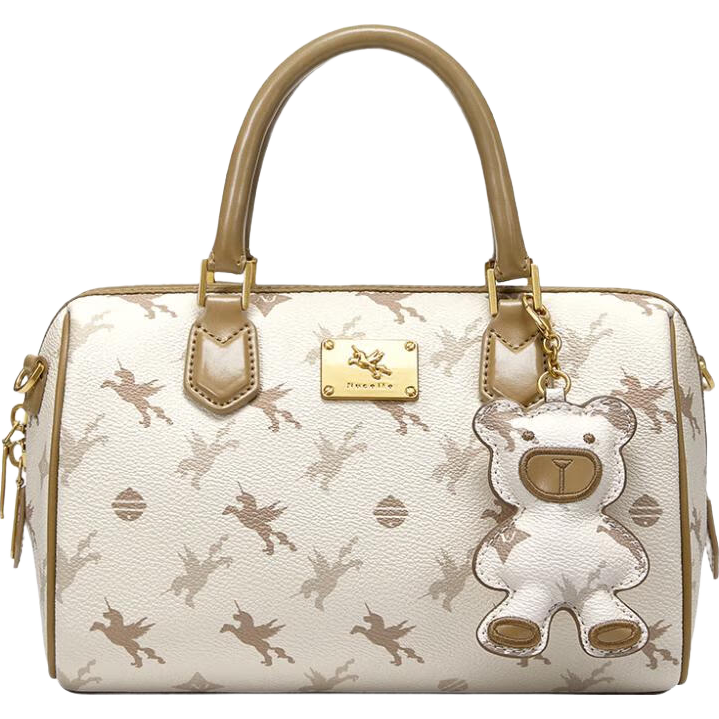 NUCELLE Pegasus Boston Handbag, 2026 New Light Luxury Niche Tote Crossbody Women's Bag, Birthday Gift for Girls