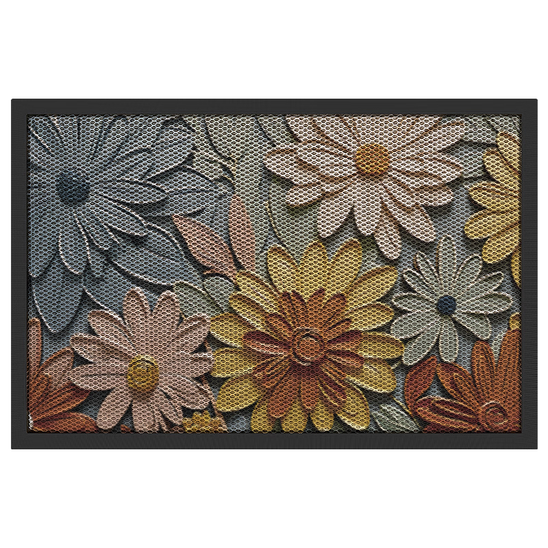 Dajiang Entrance Mat, High-End Doorway Mat, Elastic Non-Slip Doormat, Entrance Floor Mat, 60x90cm