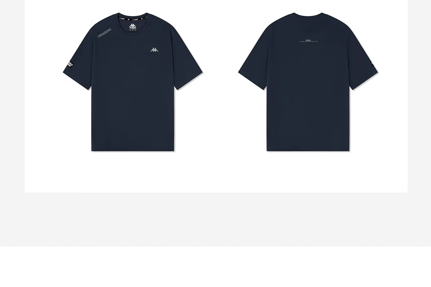 Kappa Back-To Summer 2025 New Sports Sun Protection Short Sleeve T-Shirt for Men, Slim Fit Cool Half Sleeve K0E32TD70D 27