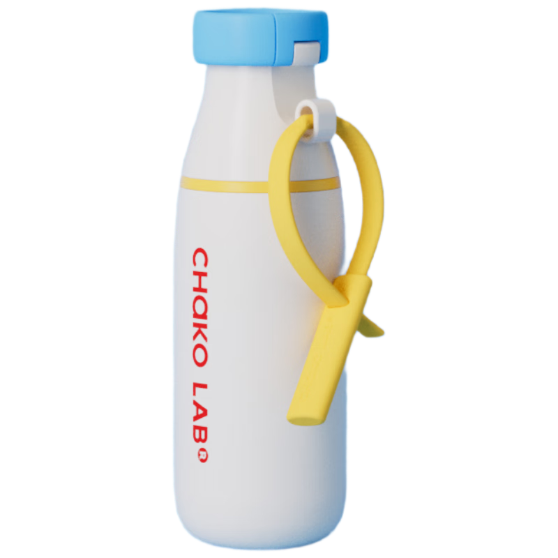 Chakolab Children's Straw Insulated Cup, Dual-Use Cup, Student Backpack Side Pocket, Portable Large Capacity, Stylish Office Ice-Keeping Cup