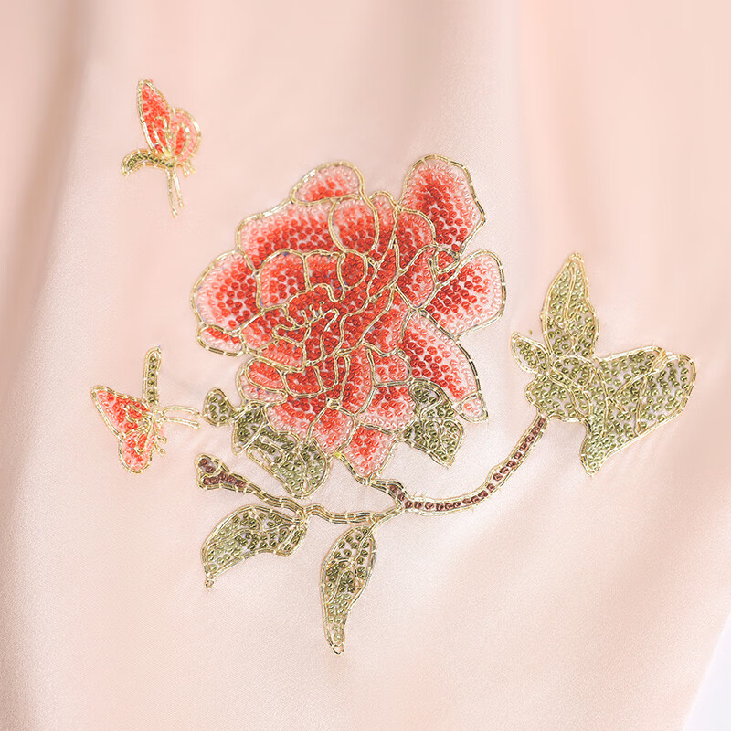 Hangsilu Silk Embroidery Scarf for Women with Carved Comb Set, Shawl, Birthday High-End Mid-Autumn Festival Gift for Mom 15