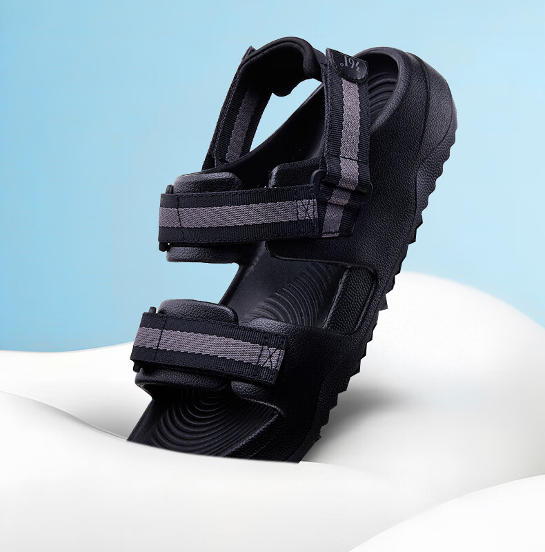 361° Men's Sports Sandals, Summer New Style, Outdoor Beach Casual Shock-Absorbing Soft-Soled Water Shoes, 672526711-5 6