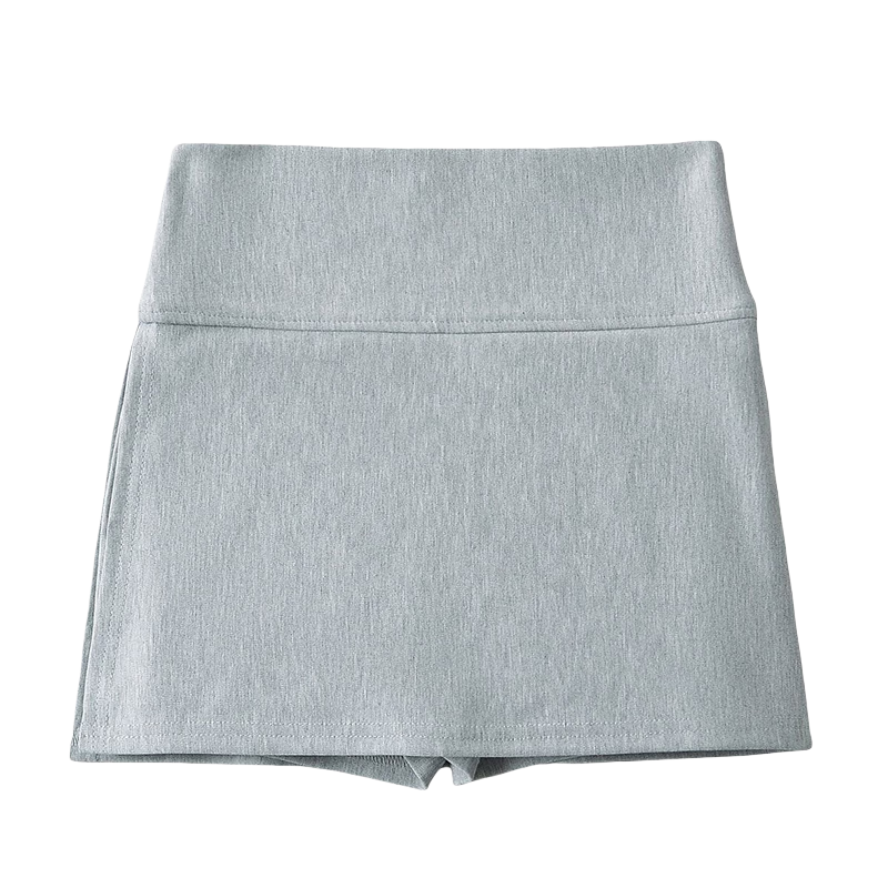 Langsha Split Sports Skirt Pants for Women 2026 New High Waist Slim Hip Hugging A-line Mini Skirt Anti-Exposure