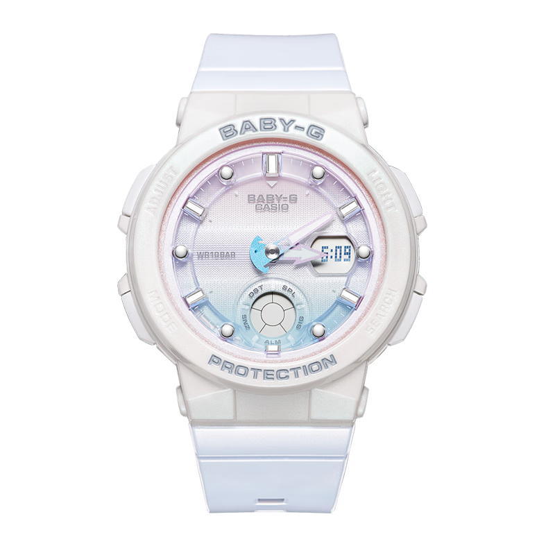 CASIO Women's Watch BABYG Sports Student Watch, Mermaid Ocean [Valentine's Day Gift], BGA-250
