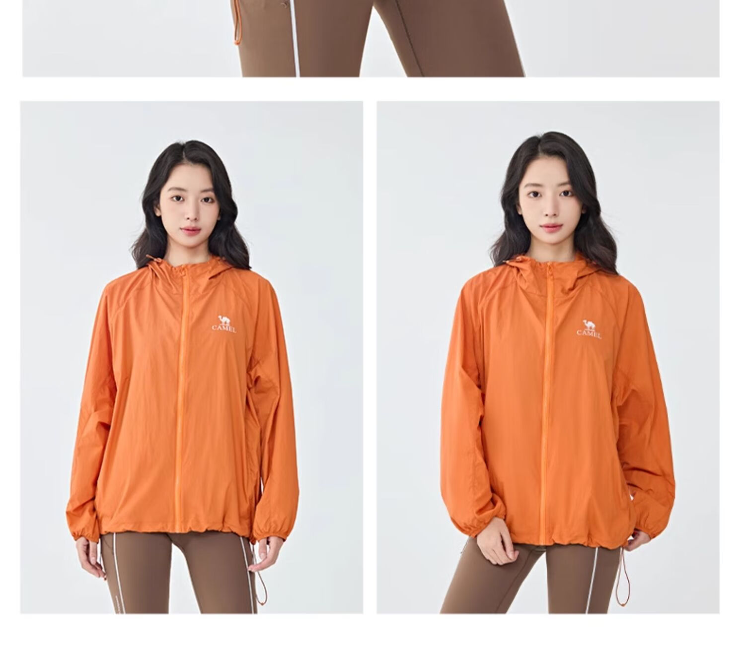 Camel Women's Mu Guang Sun Protection Jacket Unisex Lightweight Summer New Loose Breathable Cooling UV Protection Shirt 19