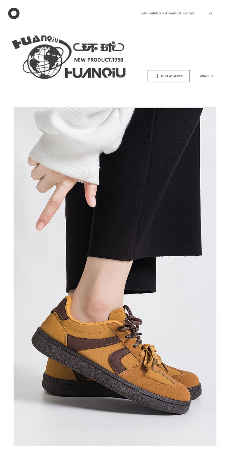 Global Gray Casual Training Shoes for Women Small Original Korean Style Student 2026 Spring New Versatile Sneakers for Women 10