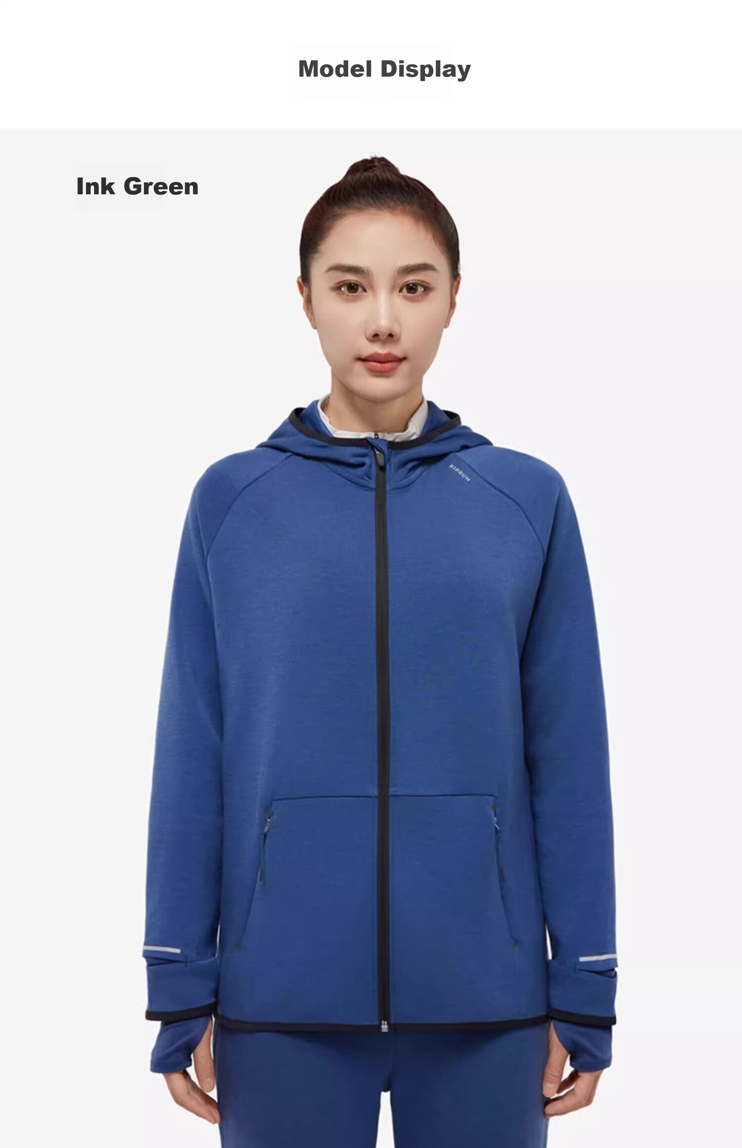 DECATHLON Quick-Dry Jacket, Windproof Running Top, Lightweight Fitness Wear, Outdoor Sports Cycling Jacket-5205101 21