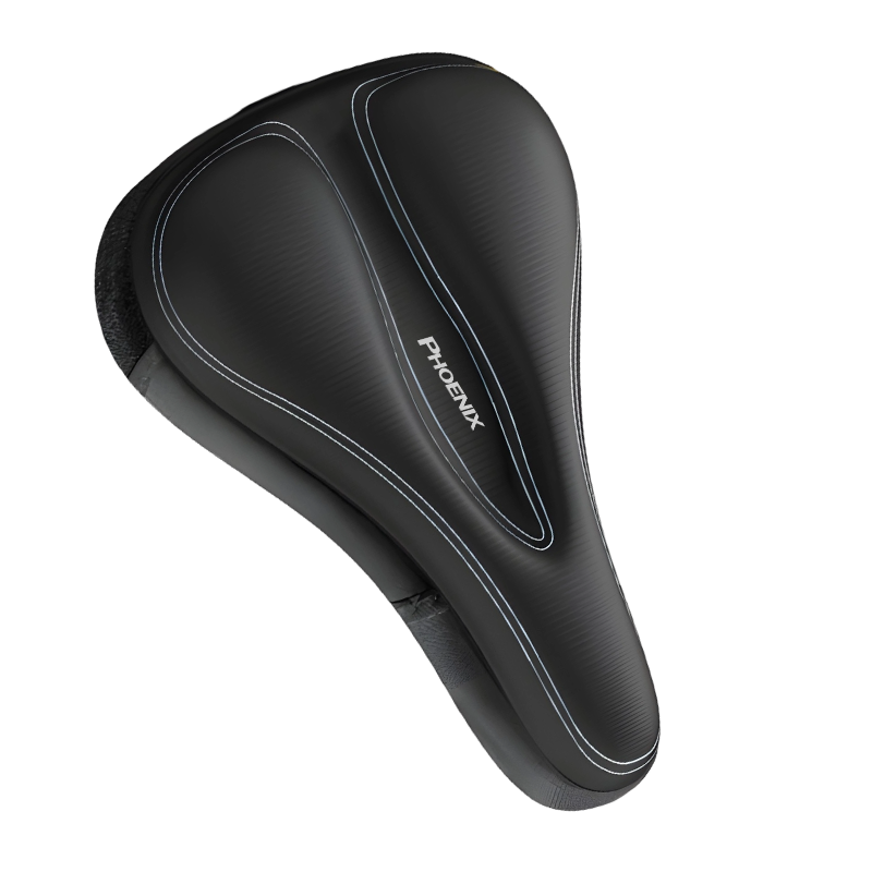 Phoenix Bicycle Seat Cover Ultra-Soft Silicone Thickened Universal Mountain Road Bike Saddle Cushion