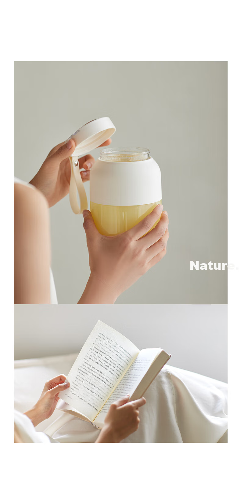 Olayks Portable Juice Extractor Cup, Small Juicing Bucket, All-In Water Bottle And Blender, Multi-Functional Home Use Fruit And Vegetable Fresh Juice Maker, Large Capacity with Ice Crushing Function, Personal Travel Cup 18