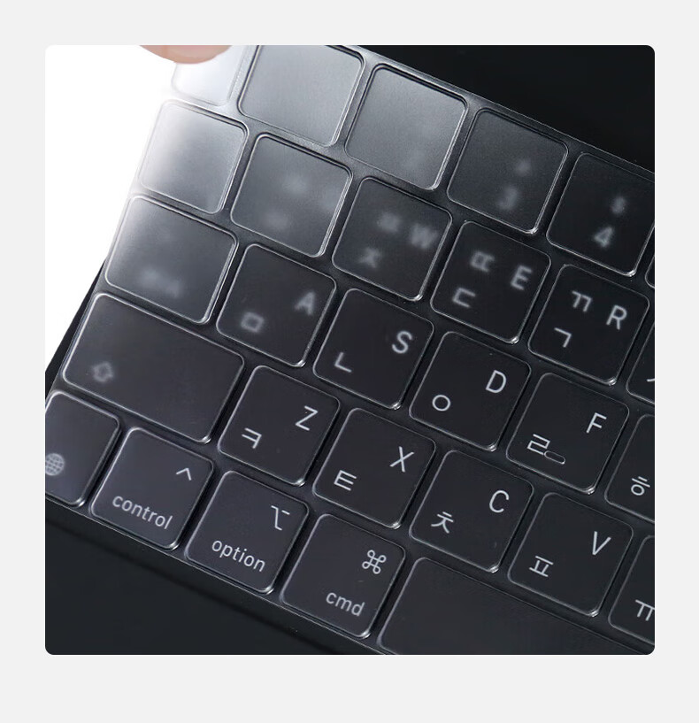 Jiasu Apple IPad Magic Keyboard 10.9-Inch (10th Generation) 2022 Model Keyboard Protective Film, Keyboard Dust Cover, Highly Transparent Invisible 1