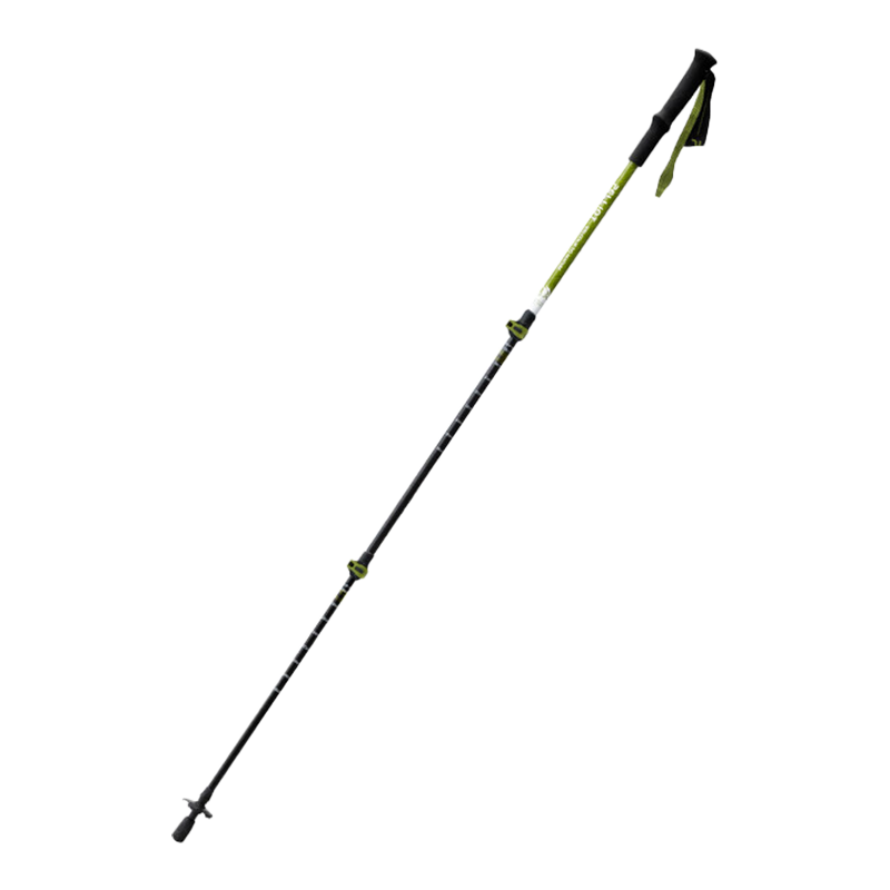 Pelliot [Wang Xingtong's Choice] Lightweight Carbon Fiber Telescopic Trekking Pole, Hiking Stick, Walking Cane 165036017 Gree