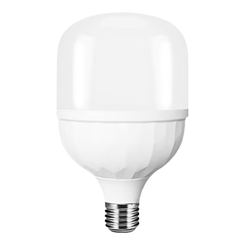 Jinggong LED High Power Bulb E27 Large Screw Base Commercial Factory Property High Brightness Light Source 20W White Light