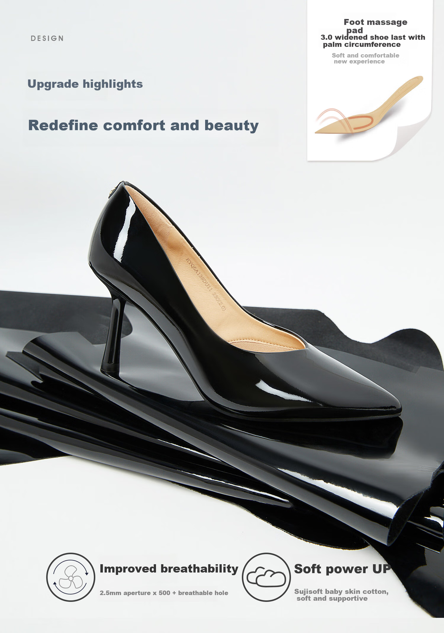 COMELY Celebrity-Inspired High Heels for Women, Spring New Style Nude Elegant Slim Heel Shallow Mouth Pumps, Pink Apricot Color, Size 34 6