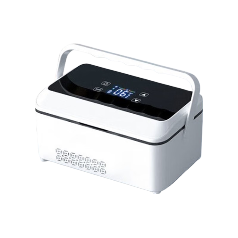 Enbosheng Insulin Cooler Box, Portable Rechargeable Mini Refrigerator, Carry-On Medicine Case with Battery, Large Capacity, Long-Lasting, Constant Temperature