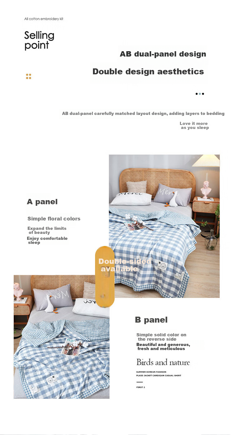 Hengyuanxiang Xinjiang Cotton Quilt, Air Conditioning Quilt, Washable Summer Cool Quilt, Single Or Double Bed, Dormitory Pure Cotton Summer Quilt, 180*200cm 8