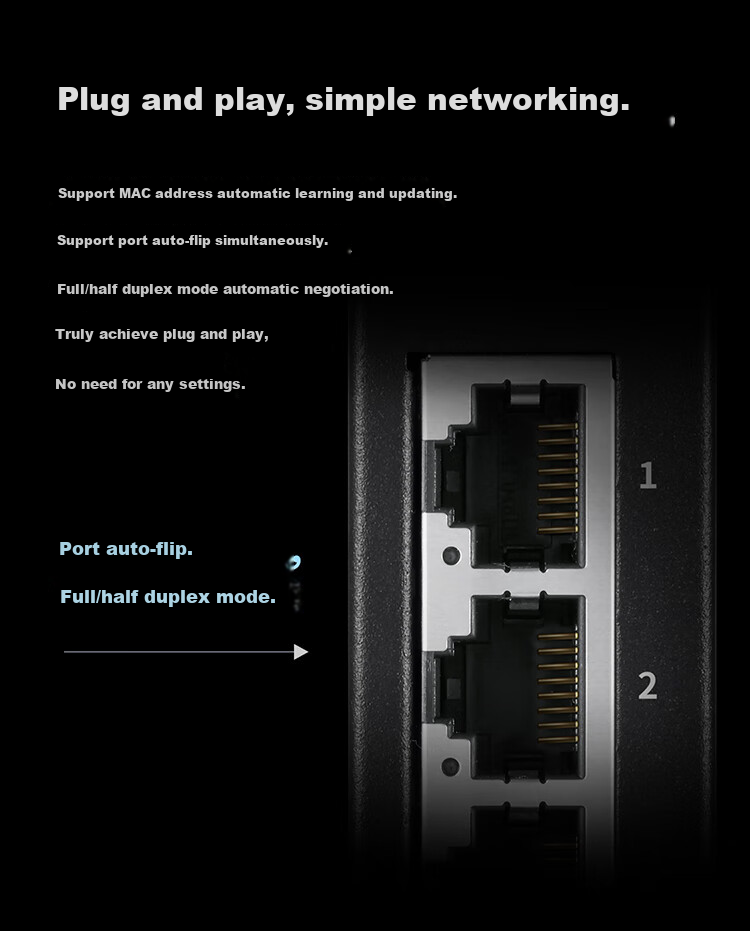 MERCURY Industrial-Grade Switch, 8-Port 100Mbps Steel Shell, Supports DIN Rail, Enterprise/municipal Network Splitter, Hub, Switch MIS108 5