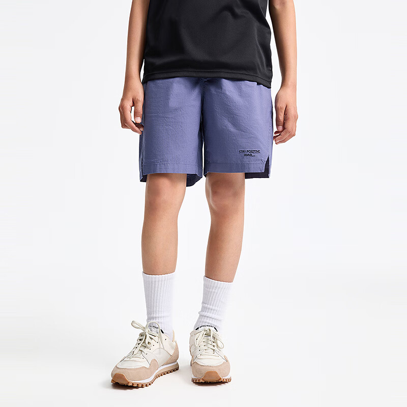 Annil Boys' Shorts, 2025 Summer New Style, Pure Cotton Pants, Casual Breathable Mid-Length Shorts, Jacquard Five-Point Shorts