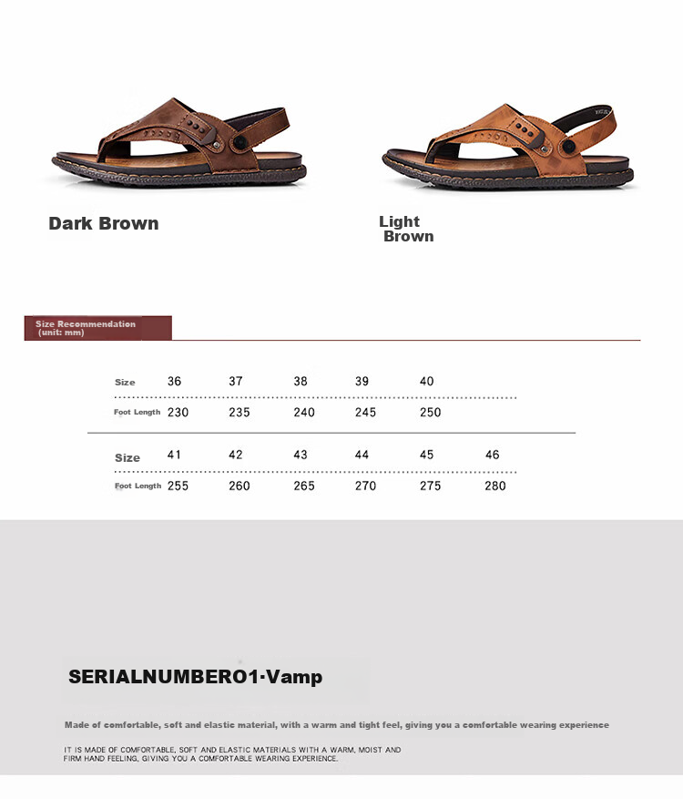 CARTELO Men's Sandals, 2026 Summer Breathable Flip-Flops, Dual-Use Soft-Soled Beach Shoes for Me 5