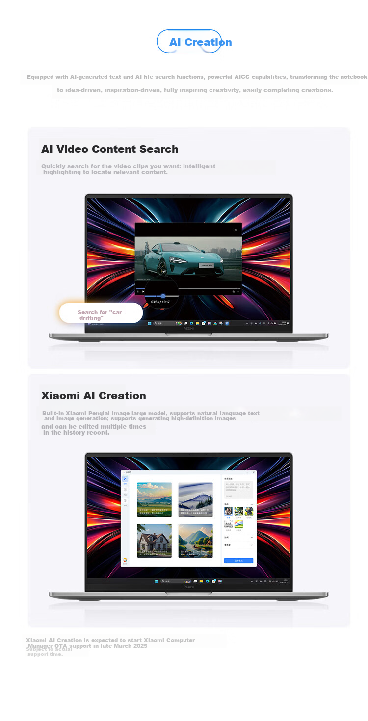 MI Notebook, Redmi REDMI Book Pro 16 2025 Thin And Light Laptop, High-Performance Intel Core 2nd Generation, for Study And Office Use 11