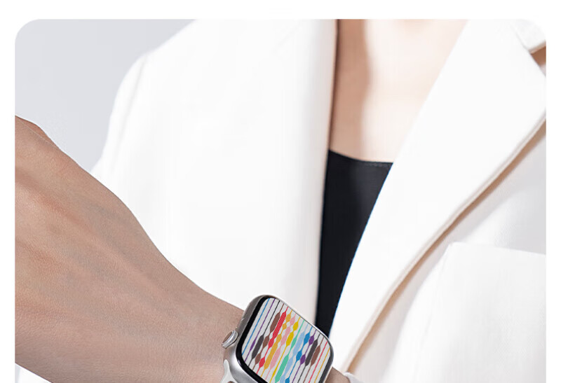 Watchbond Nylon Loop Bracelet for Apple Watch Series 12, Compatible with IWatch S11/S10/S9/8/7/6/SE3, Women's Woven Smart Sports Strap 20