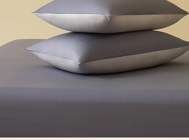 Shuixingjiafang Pillowcase, 100% Pure Cotton, Class A Pillow Cover, Set of Two, for Home And Dormitory Use, 48x74cm, Blue 12