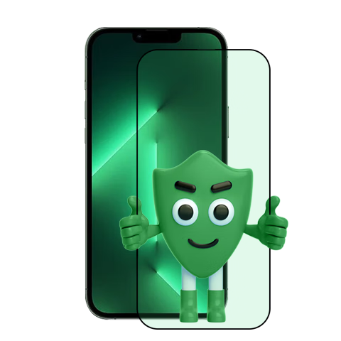 BOSQING [AG Frosted Eye Protection Film] Suitable for Apple 13/14 Tempered Glass Screen Protector, Anti-Blue Light, IPhone 13 Pro/16E/17E Phone Film, Anti-Glare, Anti-Fingerprint, Full-Screen, Anti-Reflective