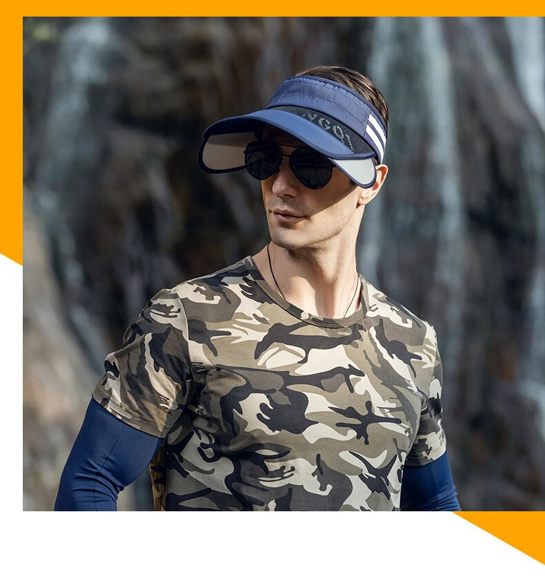 Jiancai Sun Hat for Women, Summer Visor Sun Hat, Outdoor UV Protection Beach Cool Cap, Wide Brim Sun Protection Hat for Me 17