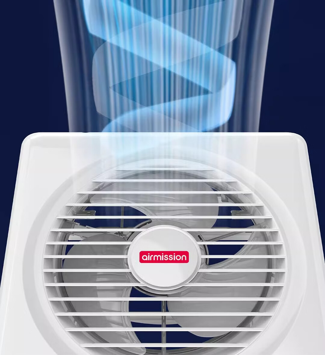 Meisheng 6-Inch Window Wall Exhaust Fan DC Inverter Silent Two-Speed Bathroom Ventilation Fan APC15A 16