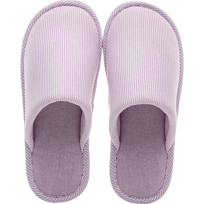 GUOLUOFEI Japanese-Style Soft Sole Silent Spring And Summer Linen Slippers for Men And Women, Non-Slip Indoor Home Use, Beige, Size 42-43