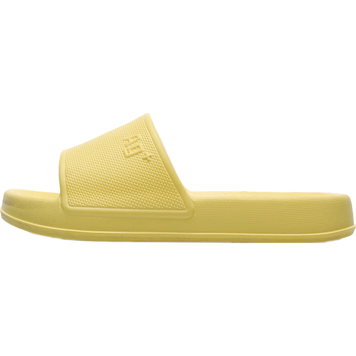 GUOLUOFEI Ag Antibacterial Slippers for Men And Women, Summer Stepping-In Feeling Couple Bathroom Shower Outdoor Sandals, Cream Yellow, Size 36-37