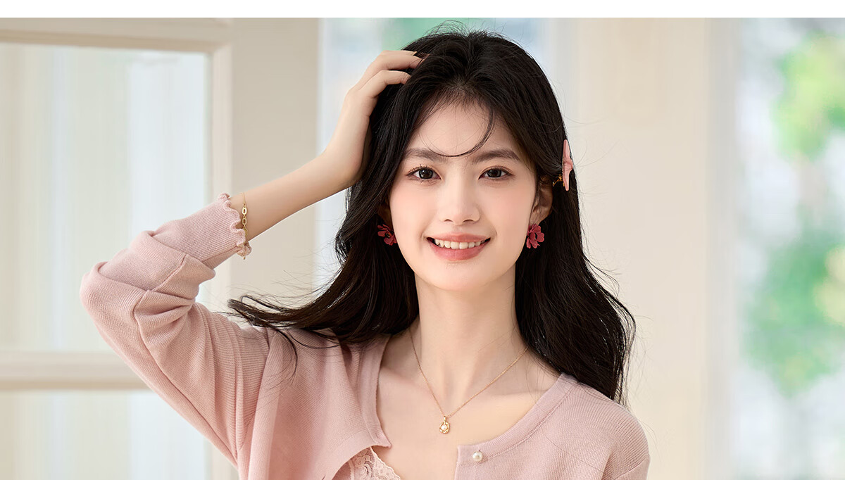 PinCai Knitted Cardigan for Women, Lace Design Inner Vest Two-Piece Set, Thin Knit Outer Jacket P52Z074 62