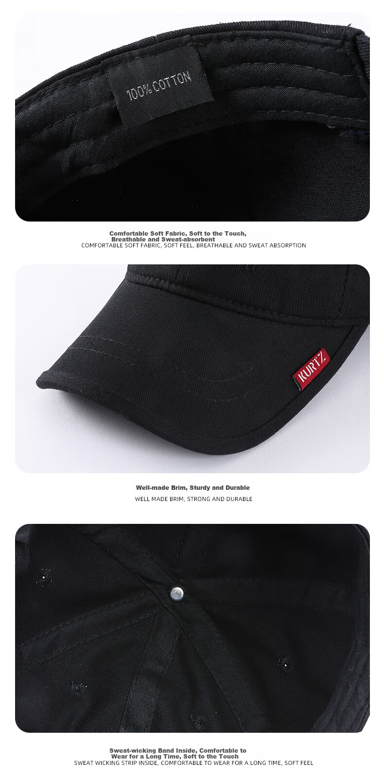 TUCANO Men's Hat, Korean Style Versatile Baseball Cap, Spring And Summer Trendy Fashionable Outdoor Hiking Cap, K508 10