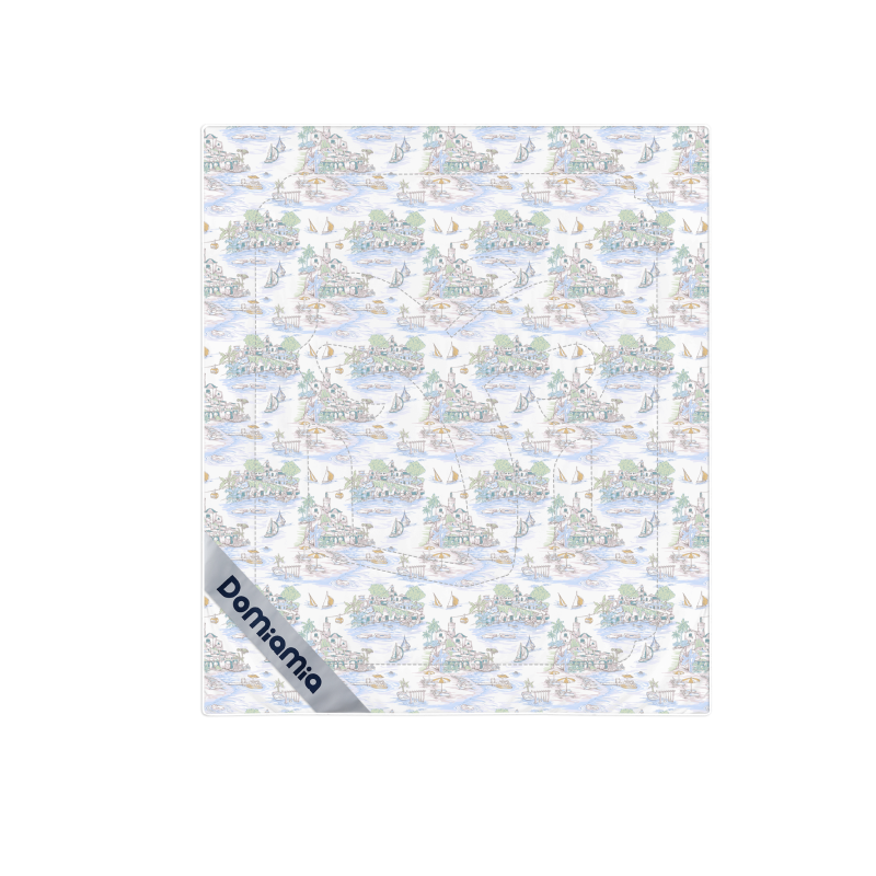 DOMIAMIA Summer Cooling Baby Quilt Cooling Blanket Children's Air Conditioning Quilt Baby Kindergarten Summer Special Class A Phil 120