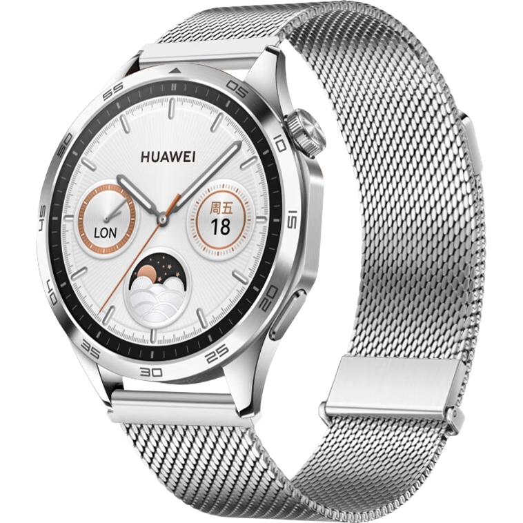 BHO Compatible with Huawei Watch Straps for GT7pro/GT6/GT5/GT4/GT3 Milanese Loop, Watch6/Watch5/4Pro Honor Magic2 Magnetic Metal Band