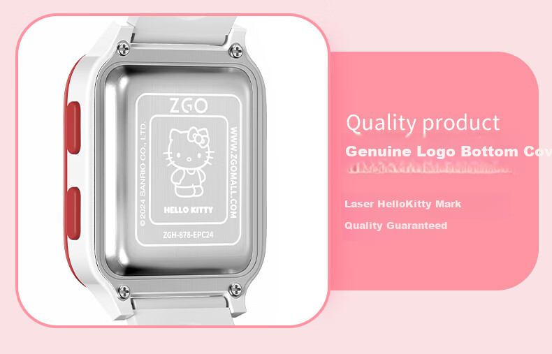 Hello Kitty Children's Watch for Girls Aged 6-12 Elementary And Middle School Students Sports Smart Watch Electronic Watch for Students 878 10