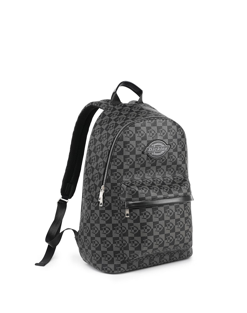 Dickies Backpack for Men And Women, Checkered Fashion Casual Versatile Large Capacity Travel Bag Student Schoolbag Laptop Bag 14 Inch 6