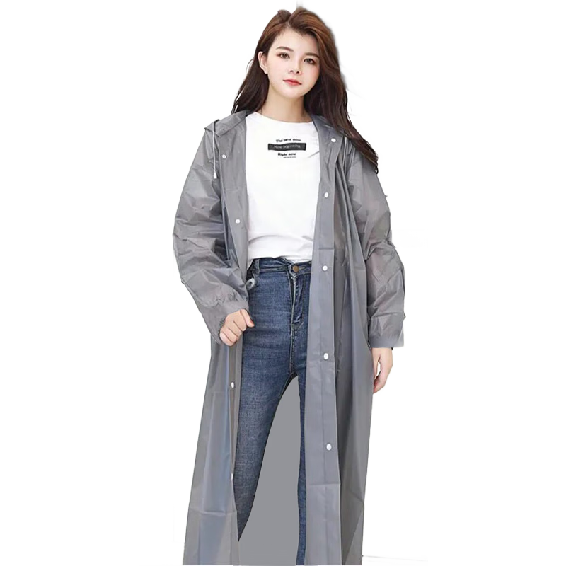 BWNK Disposable Long Raincoat, Full-Body Protection against Heavy Rain, Thickened Adult Outdoor Wear, Portable Hiking Poncho for Men And Wome