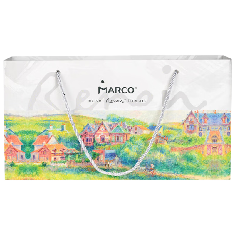 MARCO Acrylic Marker Pen 72 Colors with Custom Packaging Bag Watercolor Drawing Pen (Gift)