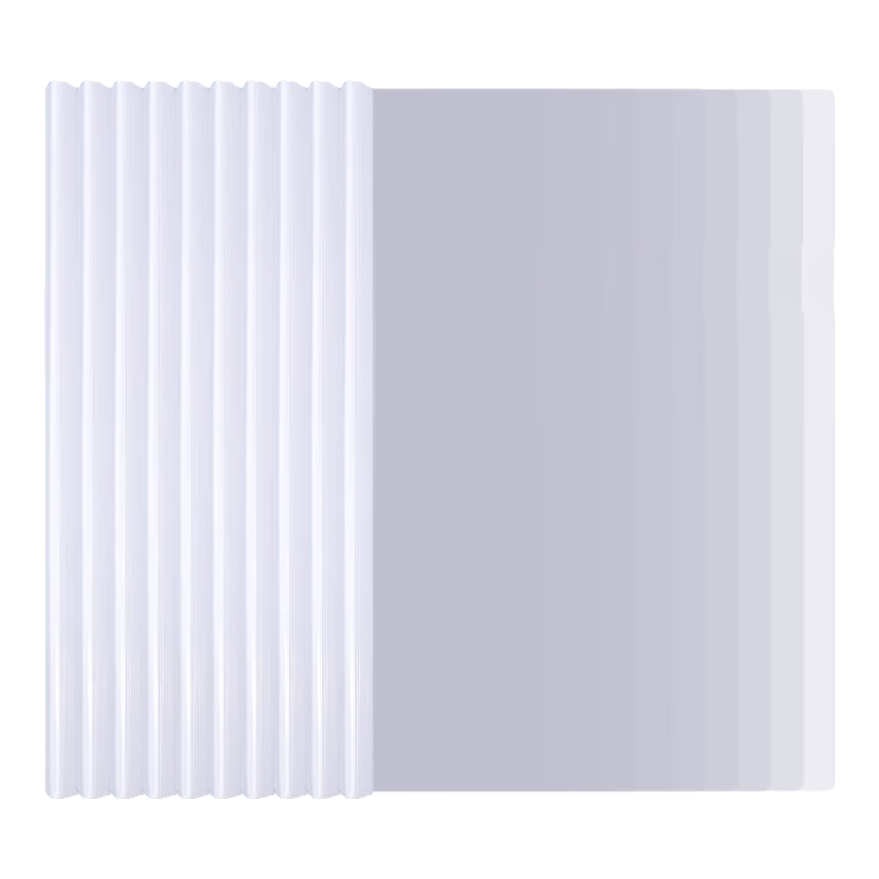 SIMAA 10 A4 Water Drop Rod Pull Rod Clips, Office Report Clips, File Clips, Document Clips, White, Stationery 6112