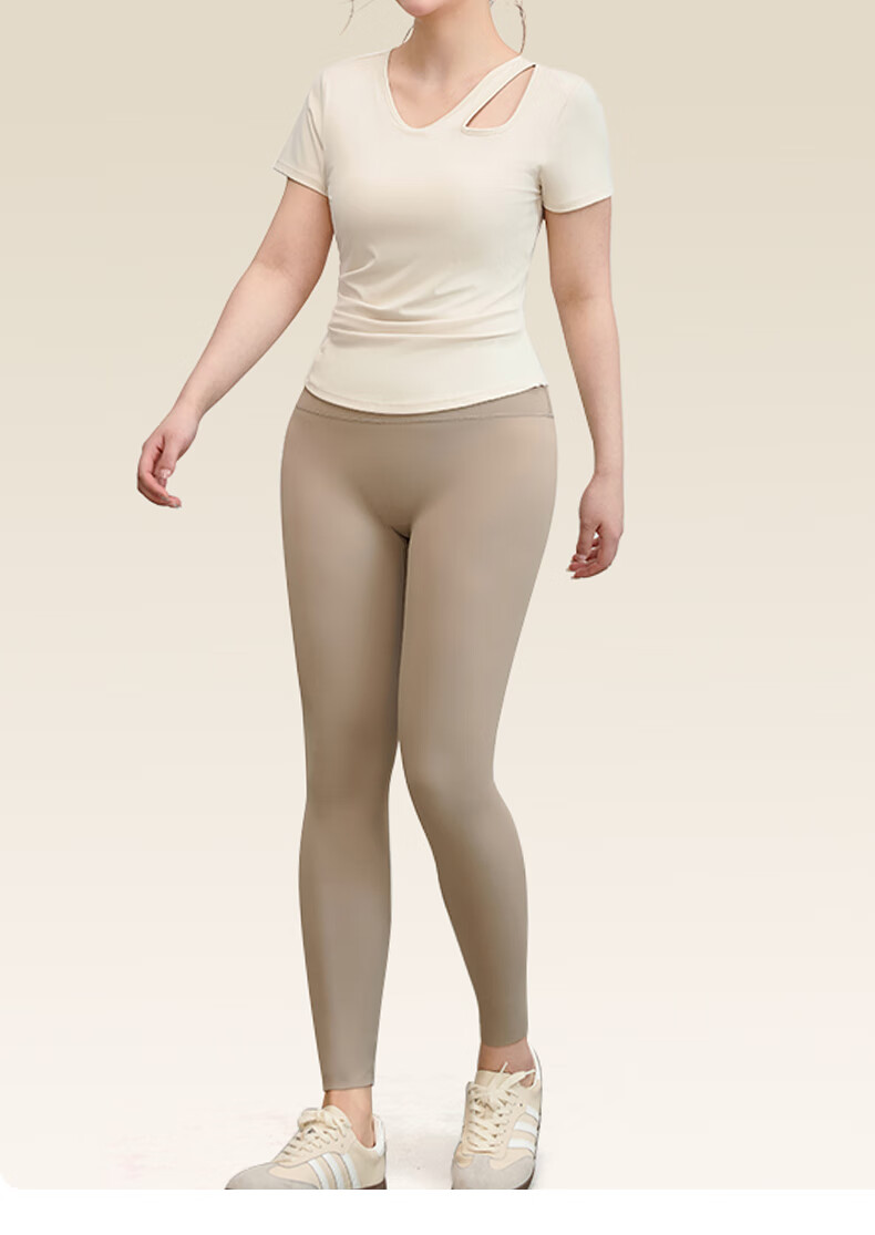 XUEXIMAN Plus Size Women's Yoga Short Sleeve Quick-Dry Sports T-Shirt Slim Running Top Pilates Training Fitness Wear 18