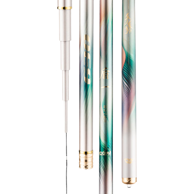 GW New Product Shield One Ultra-Light Small All-Round 3.6m Platform Fishing Rod, Hand Rod 37cm, 28cm Adjustable Carbon Fiber Fishing Rod, Ultra-Light And Ultra-Hard