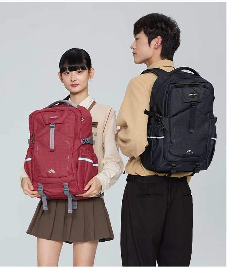 KALA·Y Middle School Student Backpack, Large Capacity, Lightweight, Casual Outdoor Backpack, Stylish And Attractive Unisex Shoulder Bag for Travel 5