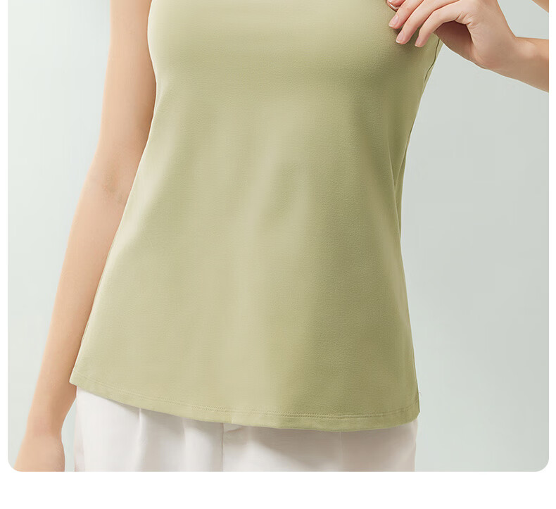 JOYNCLEON Nursing Vest Tank Top Pure Cotton Spring Summer Maternity Bra-Free Anti-Sagging with Chest Pads Skin XXL Jbr181400 17